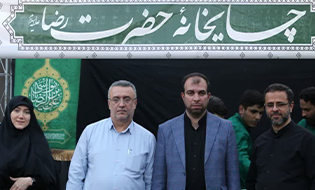 برپایی چایخانه حضرتی در منطقه ۶ تهران