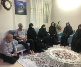 دیدار با خانواده شهید
