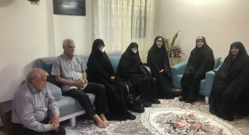 دیدار با خانواده شهید